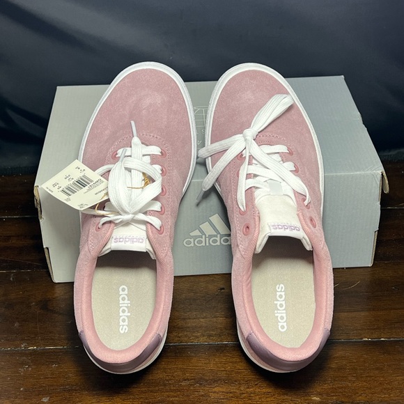 Adidas Vulcraid3r Pink Sneakers Womens - Picture 2 of 6